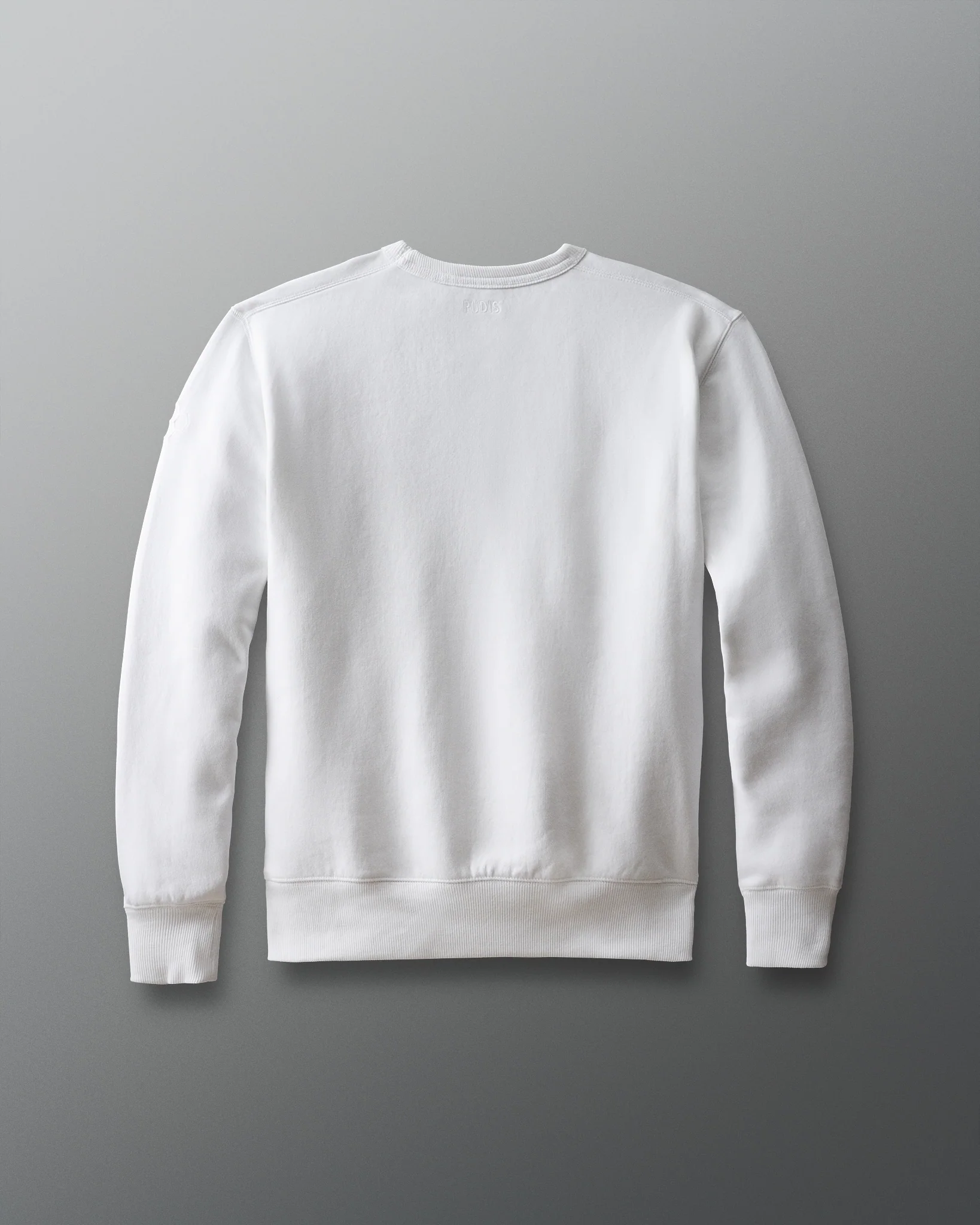 Comfort Fleece Crewneck - White - Image 2