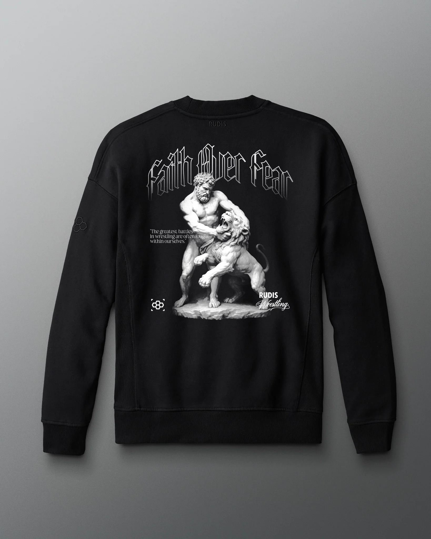Grapple Fear Titan Heavyweight Crewneck - Image 2
