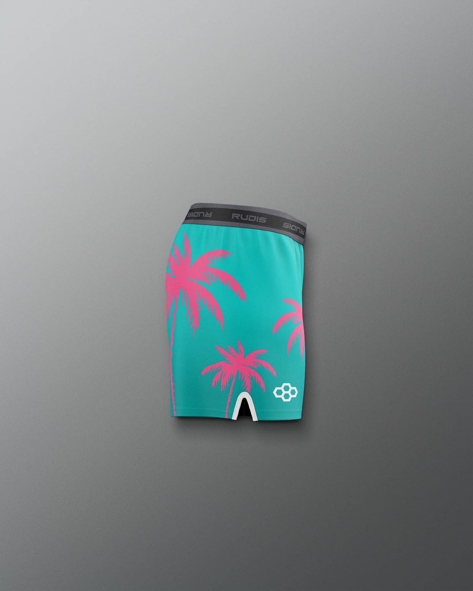 JB South Beach Palms Girl's Elite Sublimated Shorts - Image 3