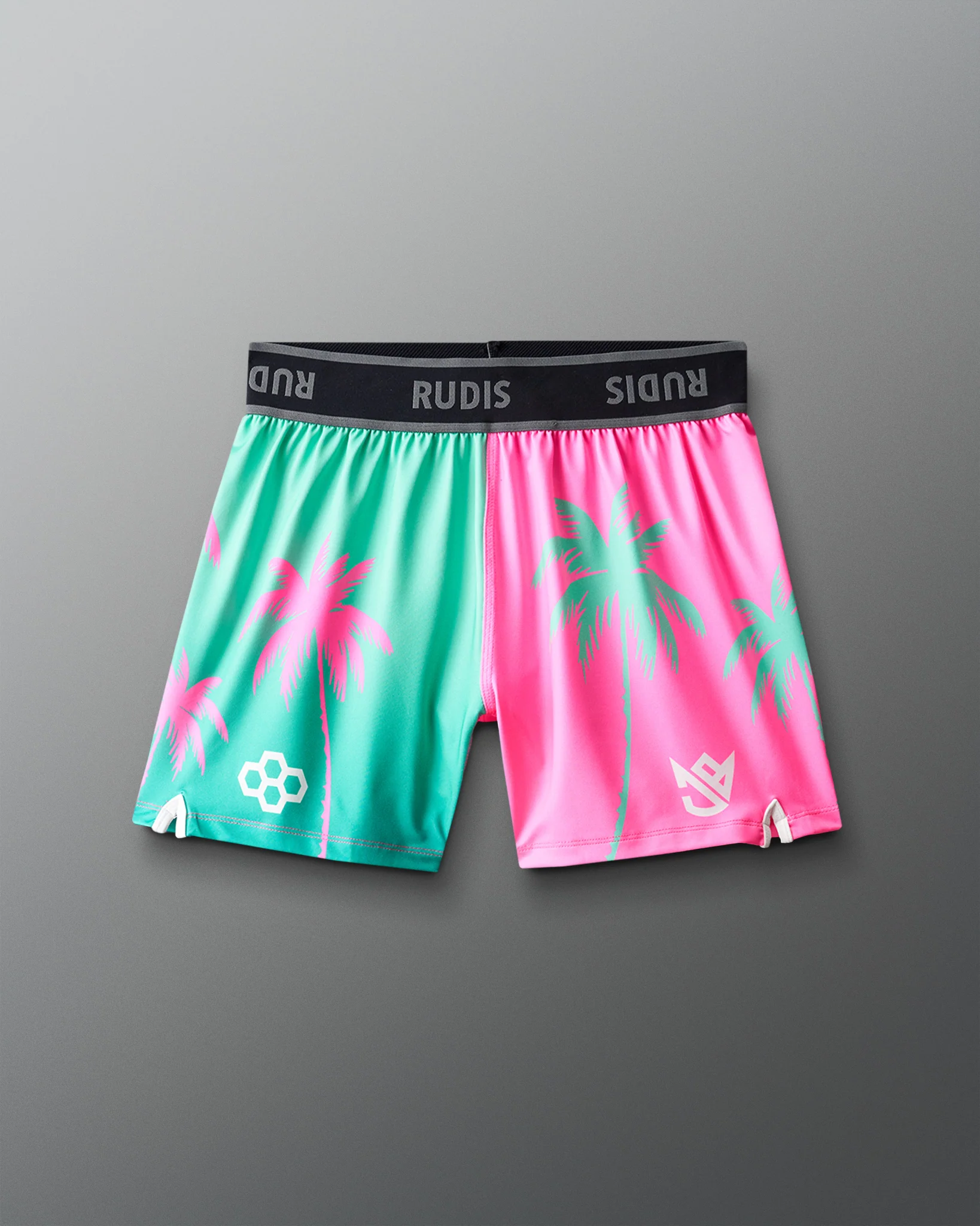 JB South Beach Palms Women's Elite Sublimated Shorts - Image 3