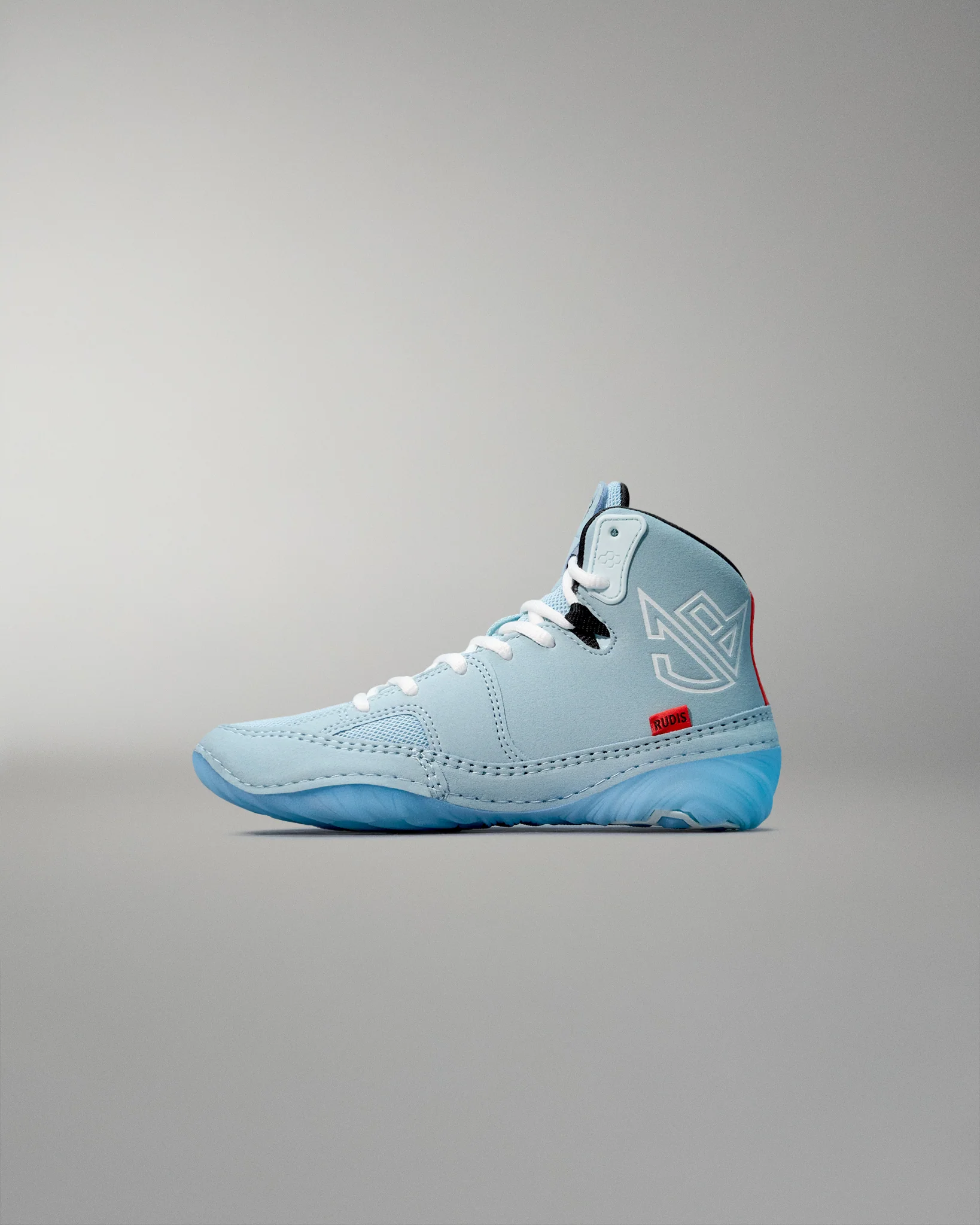 JB1 Youth Wrestling Shoes - Ice Blue - Image 3