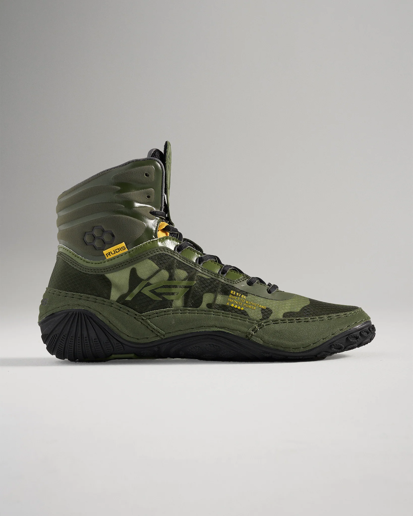 KS Infinity Edge Adult Wrestling Shoes - Ammo - Image 3