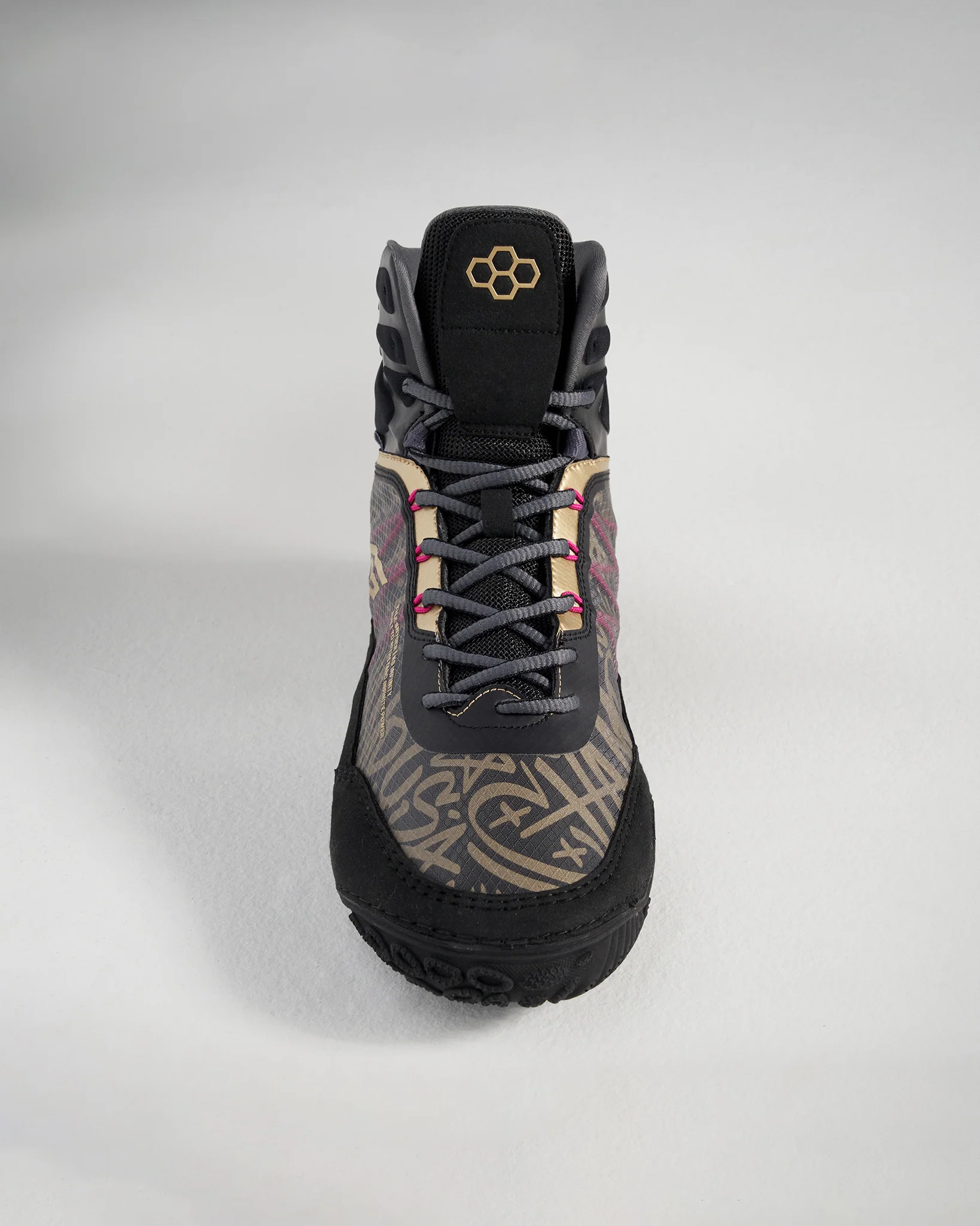 KS Infinity Edge Youth Wrestling Shoes - Black - Image 6