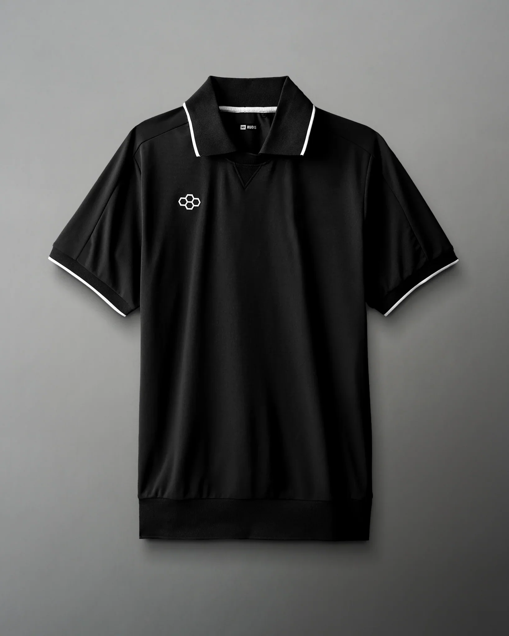RUDIS Chronicle Elite Athletic Polo - Black