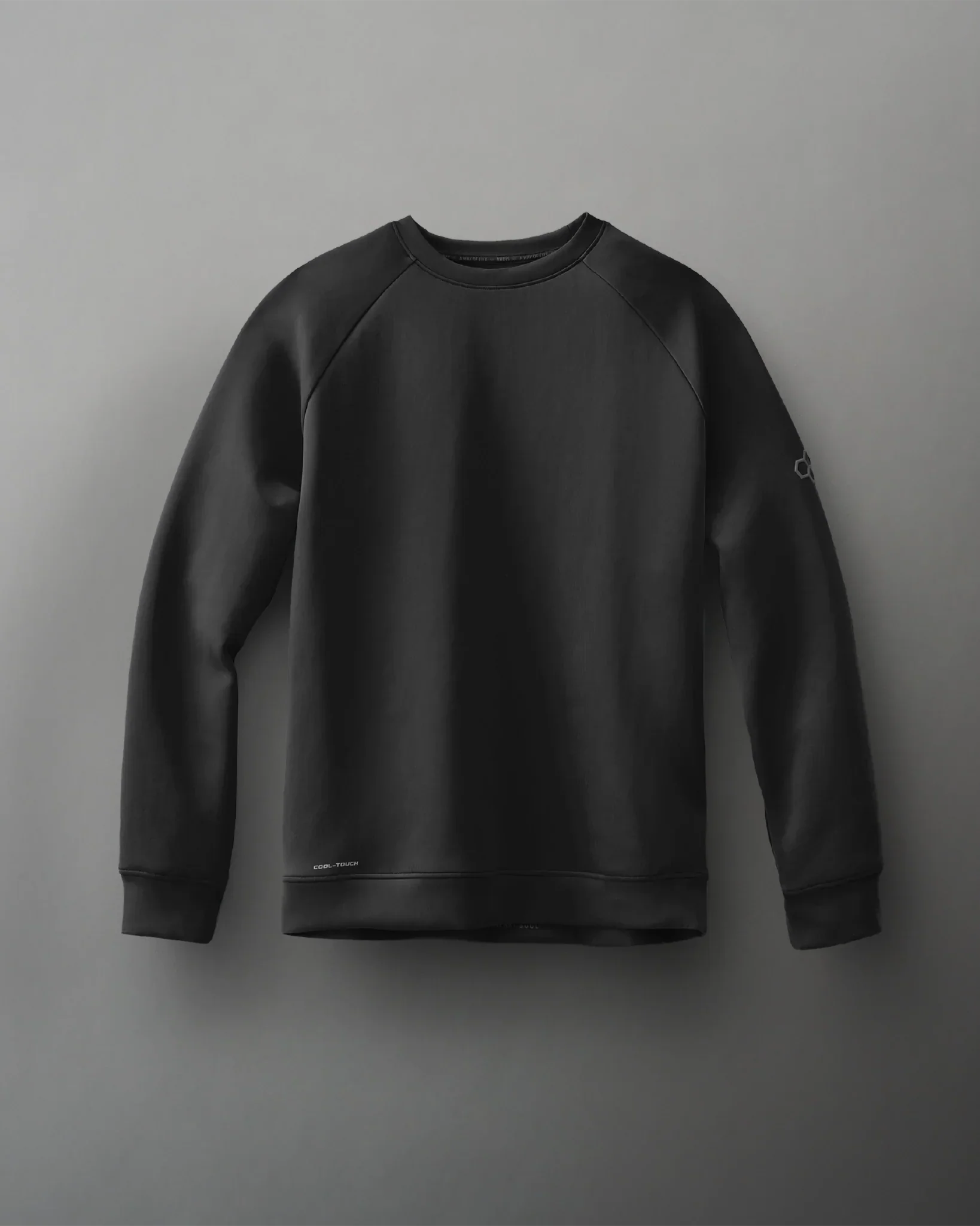 RUDIS COOL-FEEL Youth Crewneck - Black - Image 2