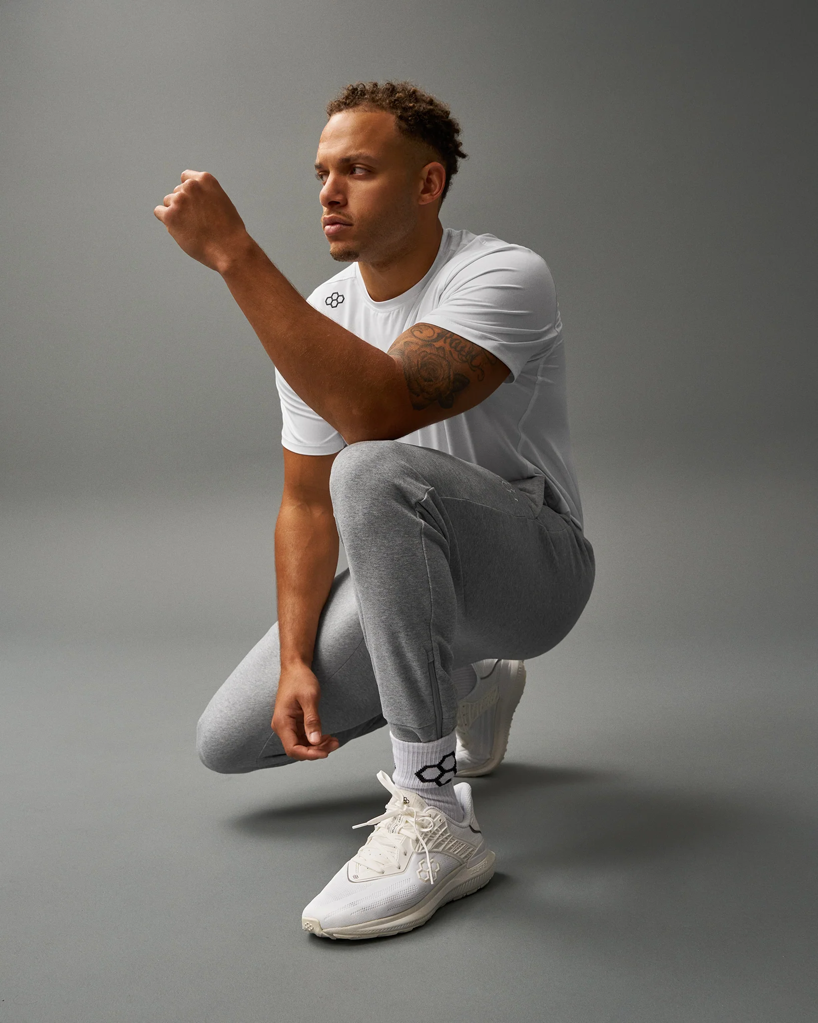 RUDIS Elite Terry Jogger - Athletic Heather Gray - Image 2