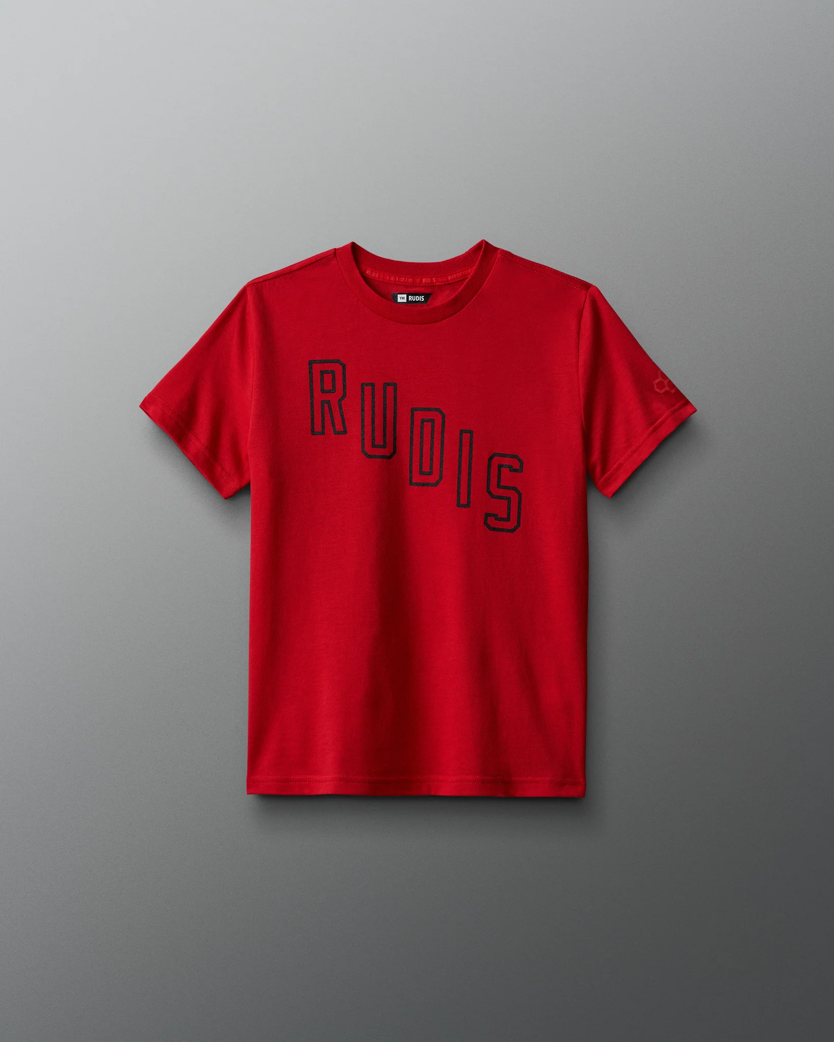 RUDIS Oblique Wordmark Youth T-Shirt - Image 3