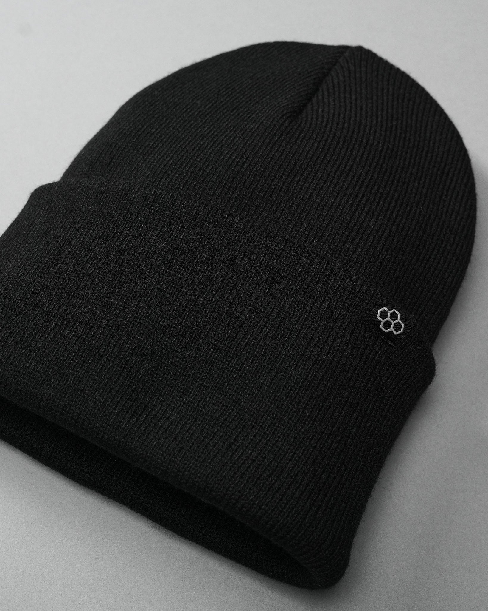 RUDIS Standard Foldover Beanie - Black - Image 2