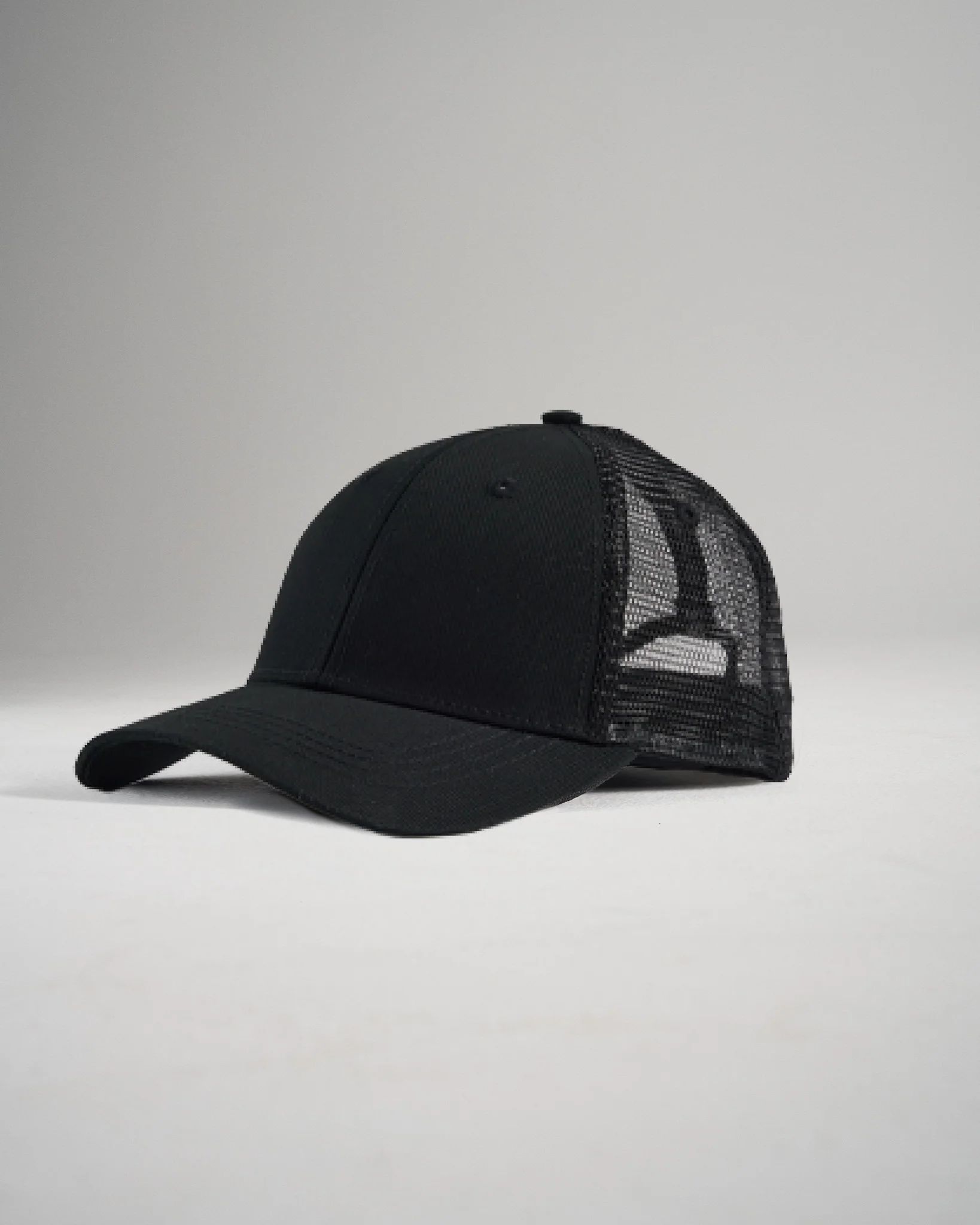 RUDIS Trucker Hat - Black/Black