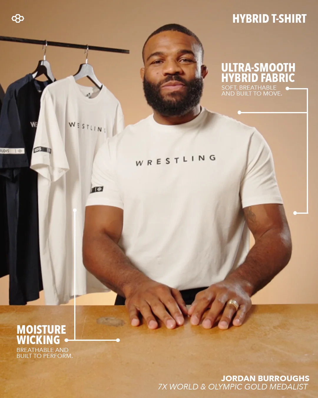 RUDIS Wrestling Hybrid T-Shirt - Image 11