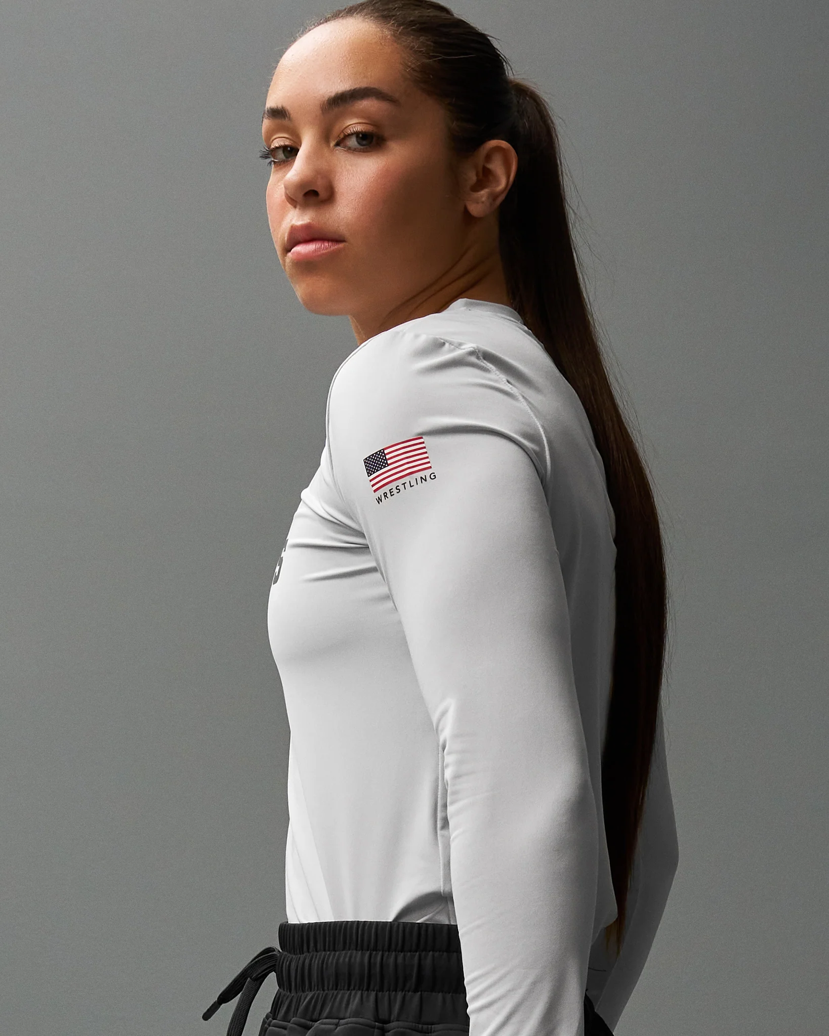 Team RUDIS Performance Women's V-Neck Long Sleeve - Image 2