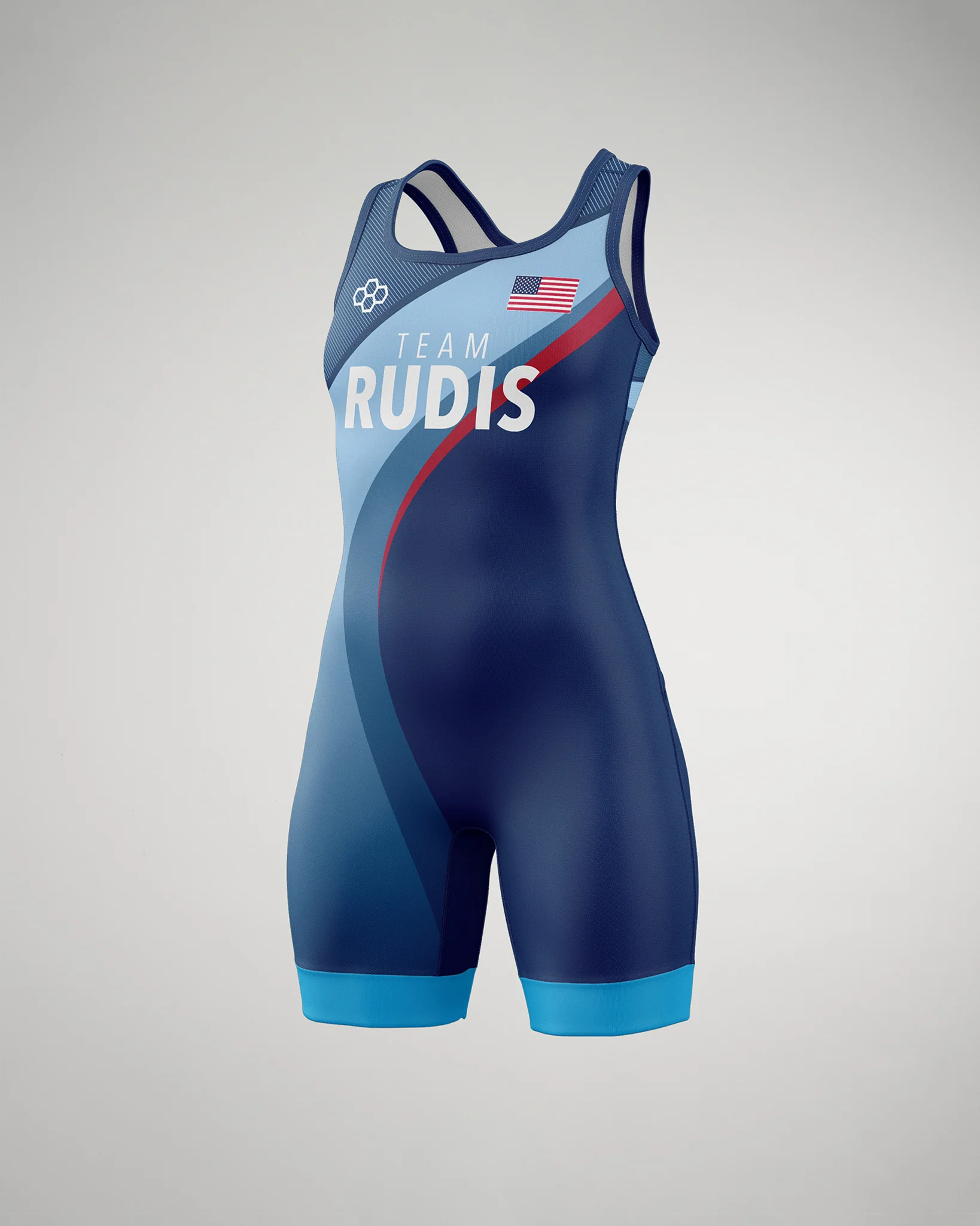 Team RUDIS Smooth Operator Girl's Elite Singlet - Image 3