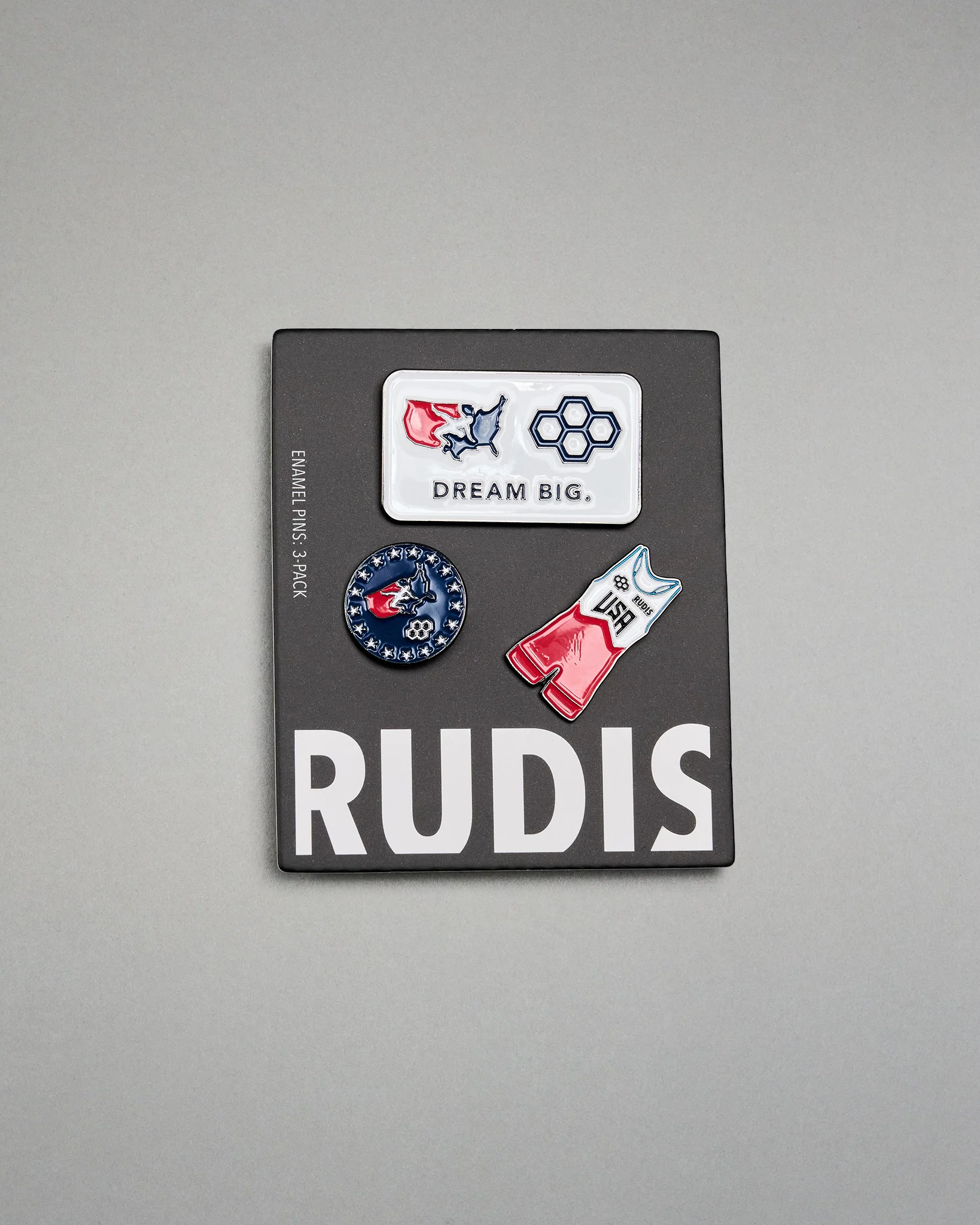USA Wrestling 3 Pack Enamel Pins - Image 2