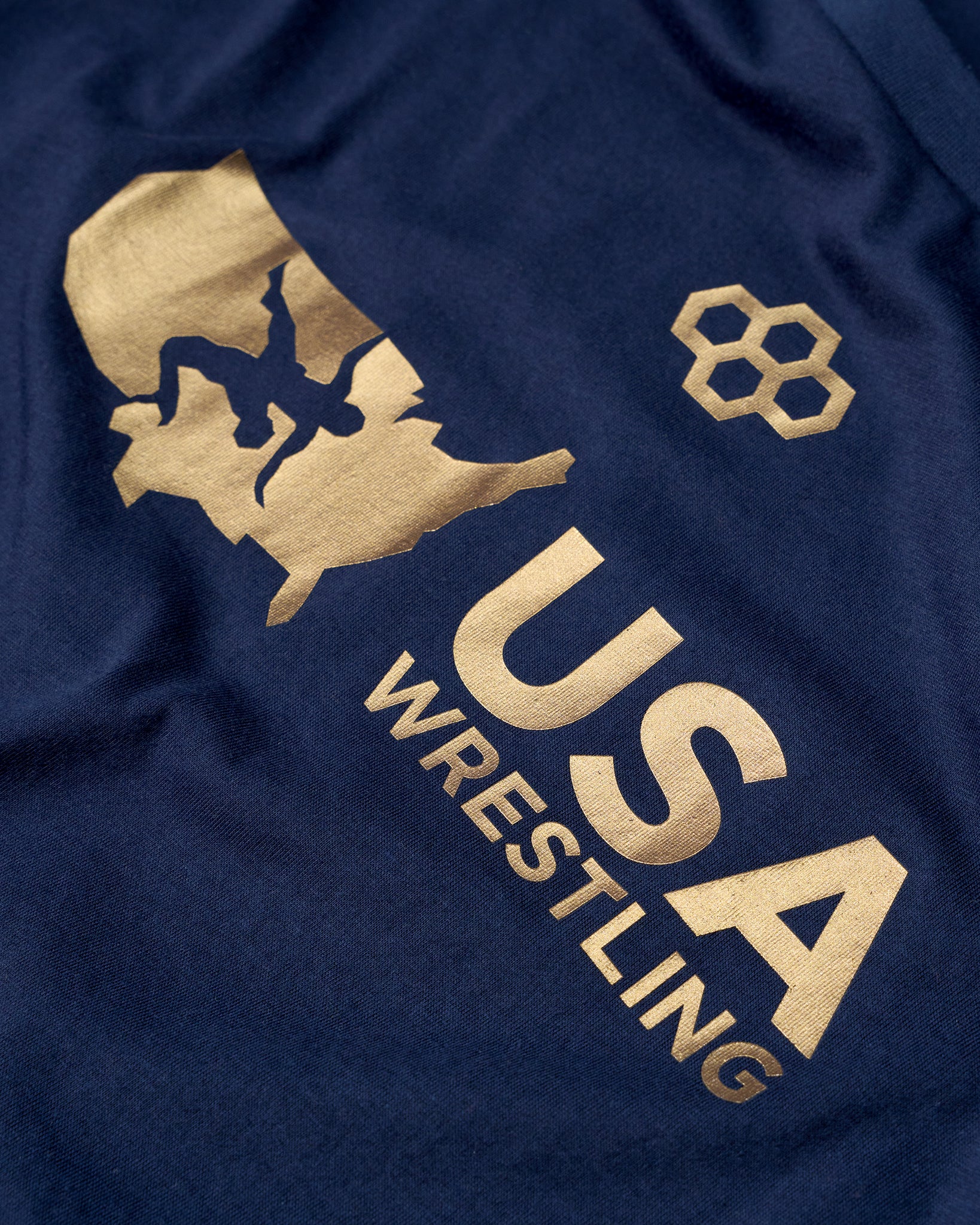 USA Wrestling Gold Medal Elite Super Soft T-Shirt - Image 4
