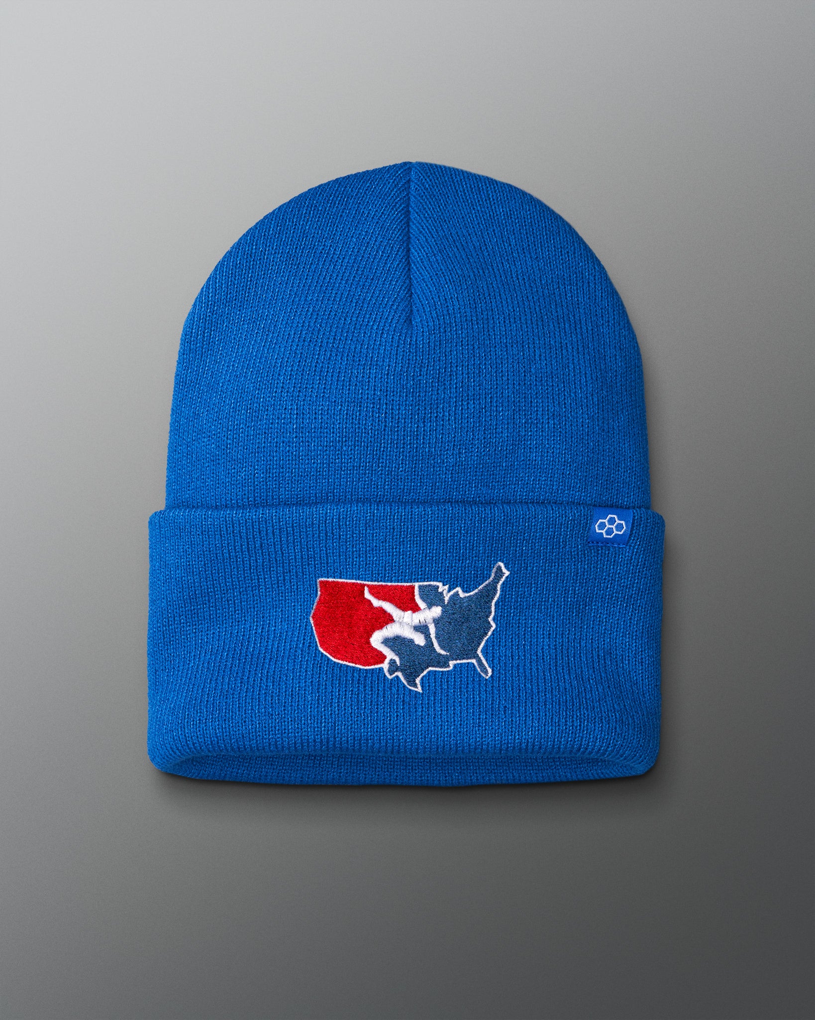 USA Wrestling Standard Foldover Beanie - Image 2