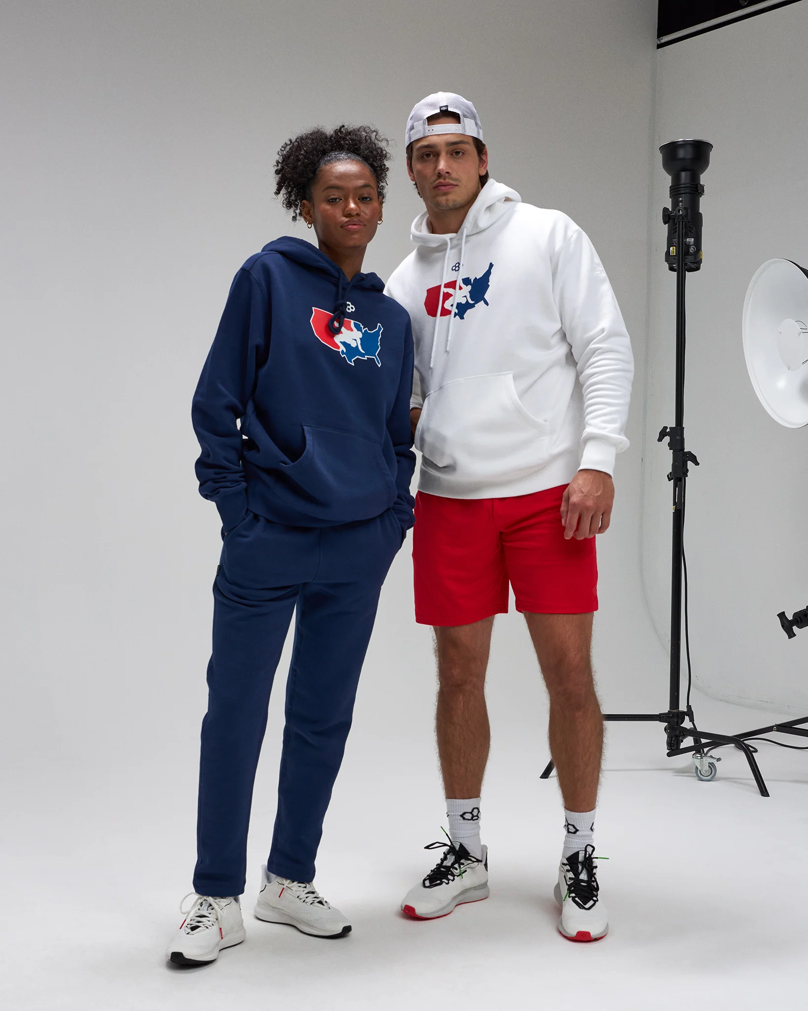 USA Wrestling Logo Comfort Fleece Hoodie