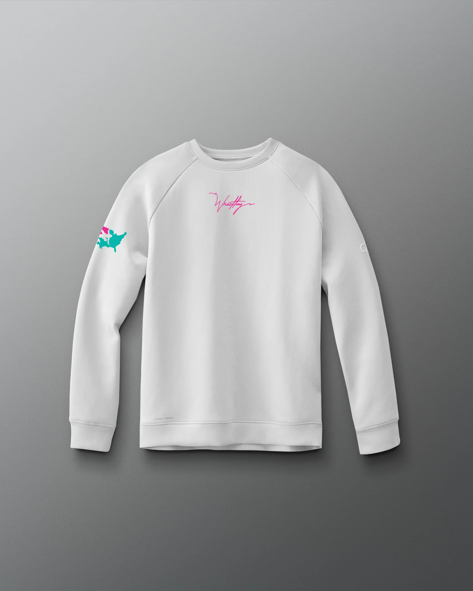 USAW Wrestling COOL-FEEL Youth Crewneck